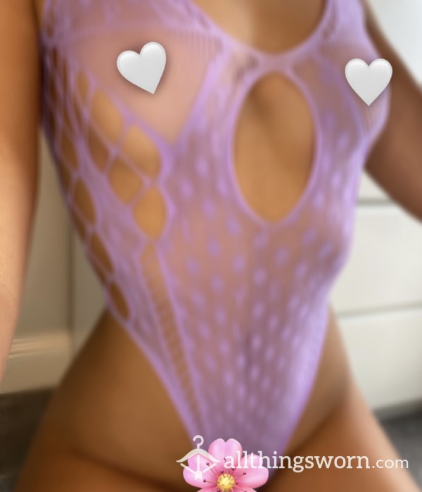 😈10 Pics In My S**y Little Cut Out Bodysuit That Will Make You C*m