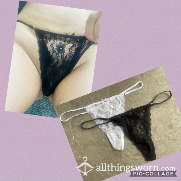 24hr  Worn Thong  /  Free Royal Mail Post