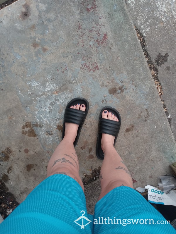 $20 Black Slides(Free USA S&H)