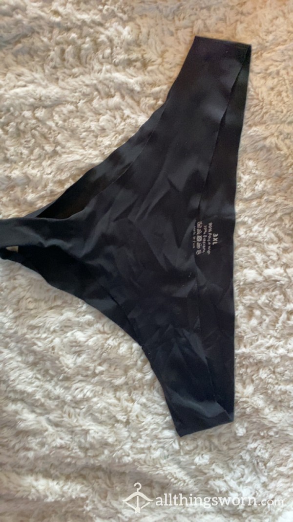 2XL Black Spandex Undies