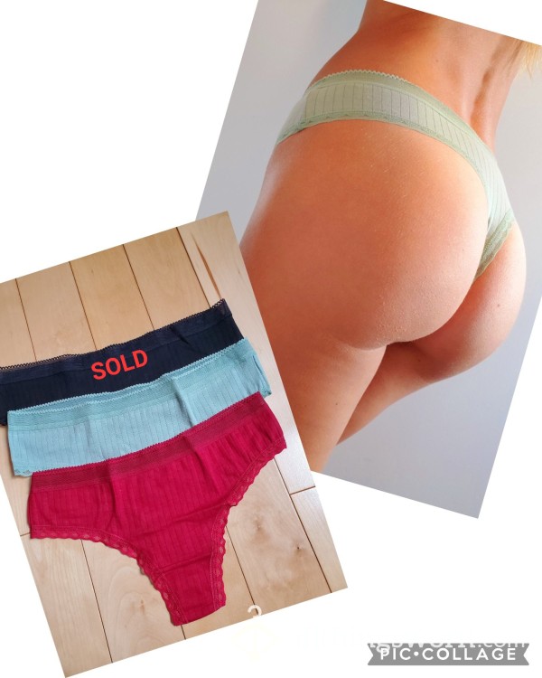 3 Colors Cotton Thongs