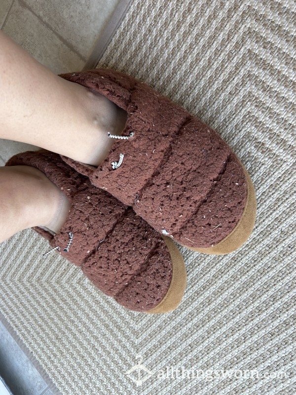 3 Year Worn Sherpa Slippers