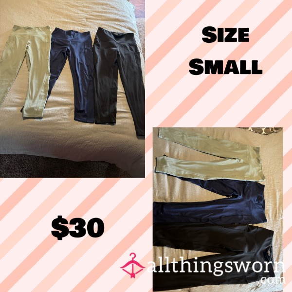 3pair Leggings. $30 For All