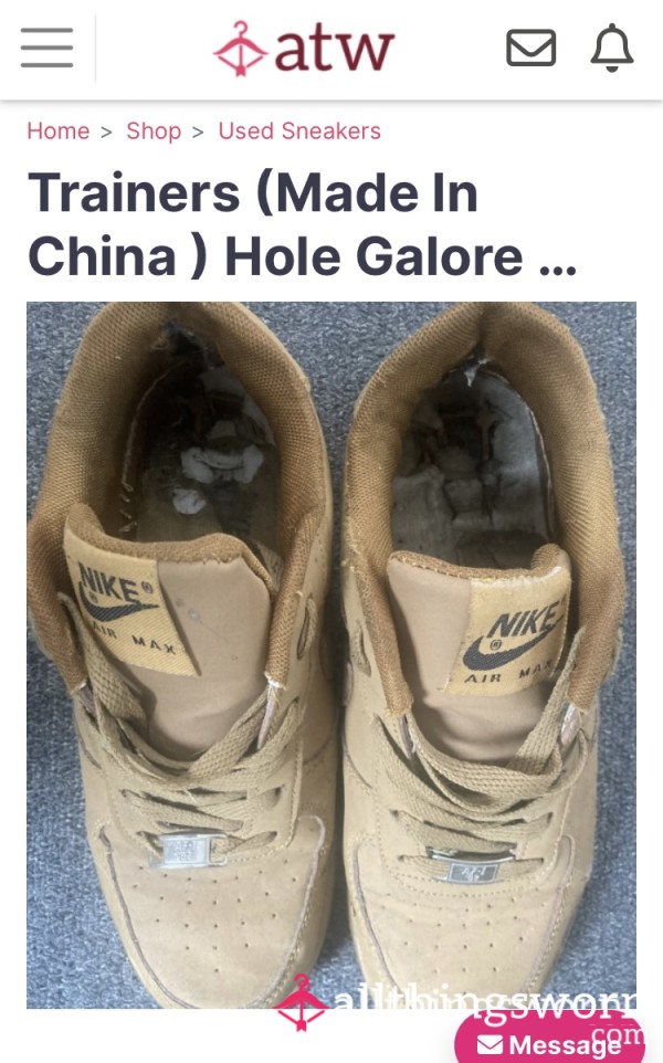 Hole Galore (made In China Trainers