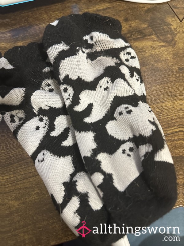 48 Hour Worn Ghost Socks 👻