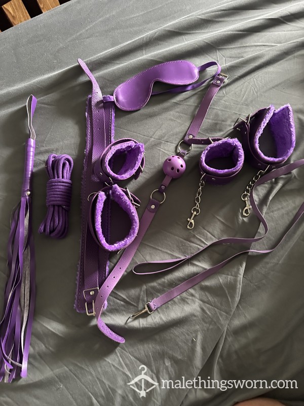 $42-Purple Bondage Set