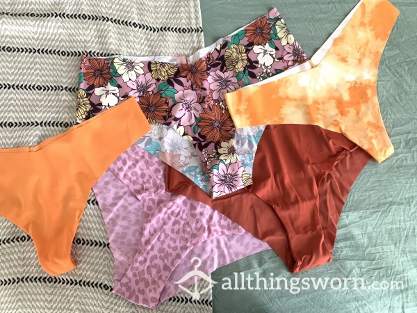 6 BRAND NEW PAIRS OF PANTIES