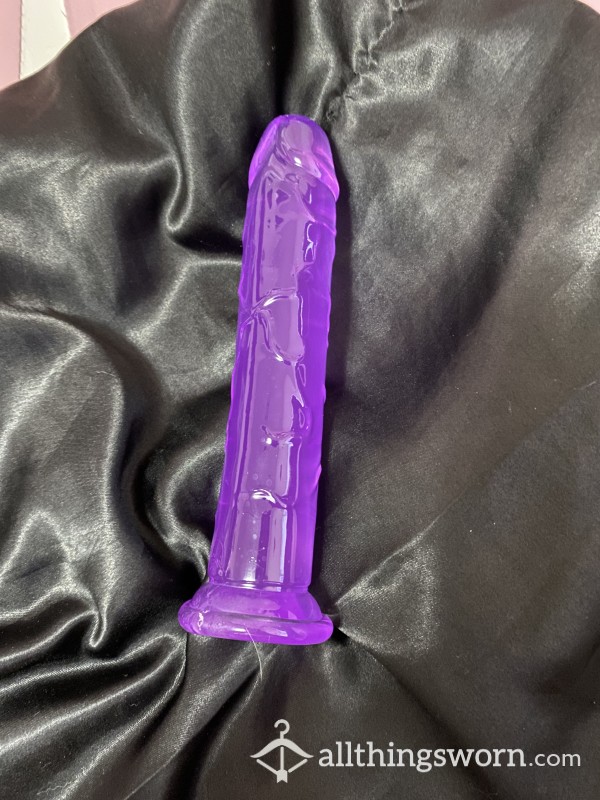 6 Inch Purple Di**o