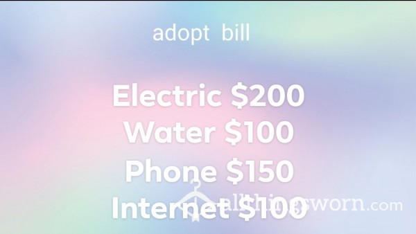 Adopt A Bill