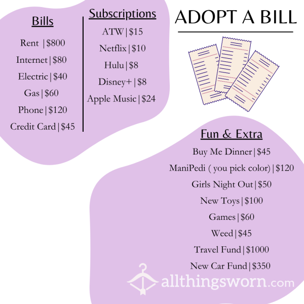 Adopt A Bill