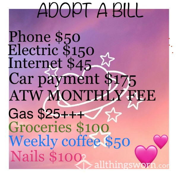 Adopt A Bill