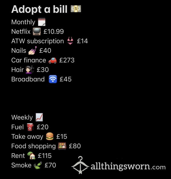 Adopt A Bill 💸