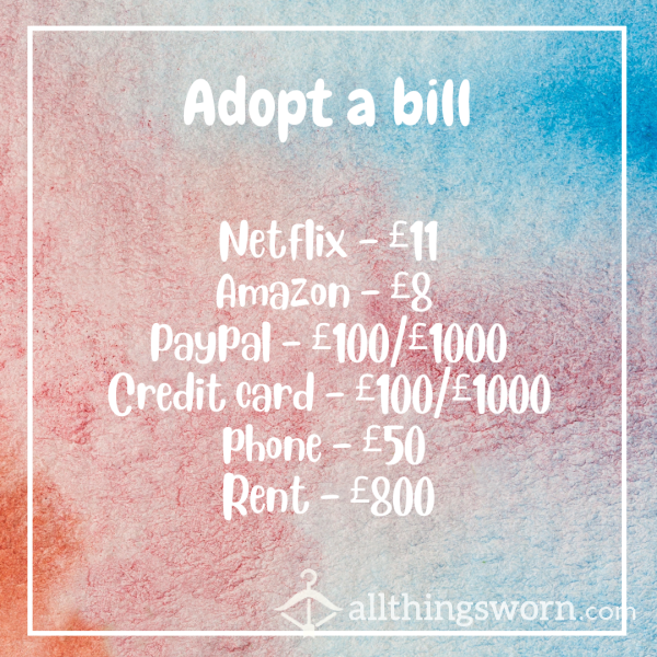 Adopt A Bill