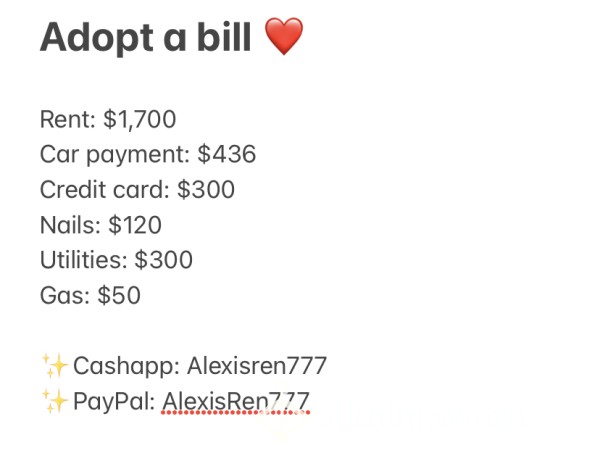 Adopt A Bill 💸