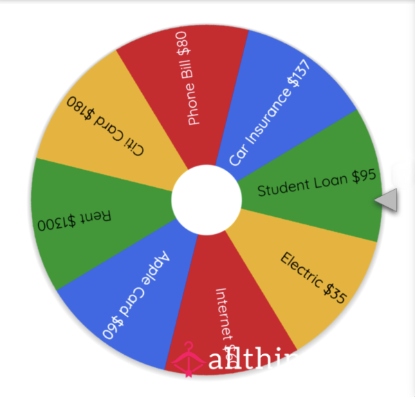 Adopt A Bill - Spin The Wheel