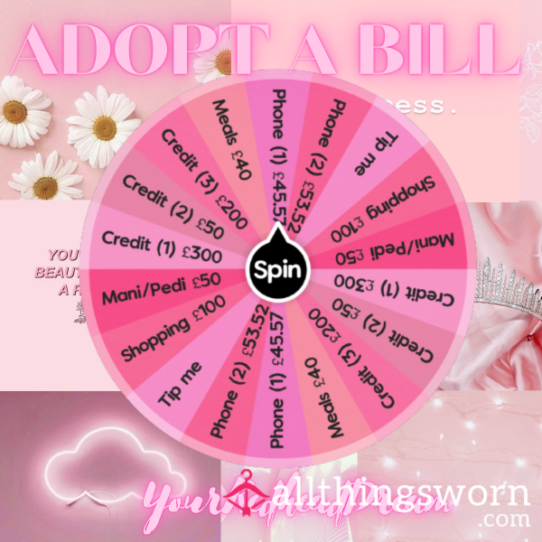 Adopt A Bill (Spin The Wheel)