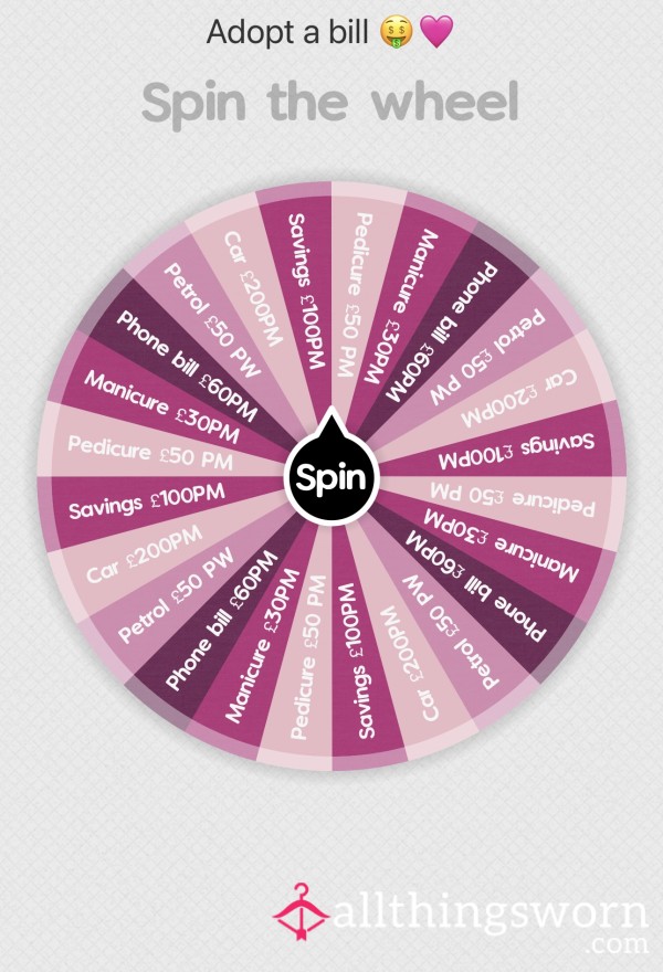 Adopt A Bill Wheel 💰