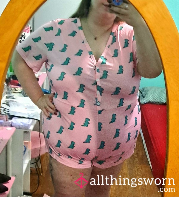 Adorable Pink BBW Onesie