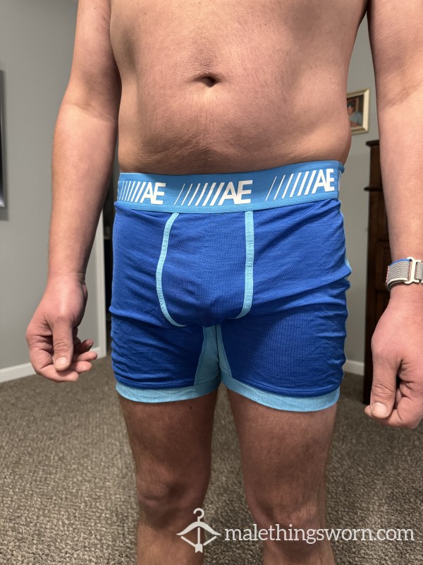 AE Undies Worn By Firefighter