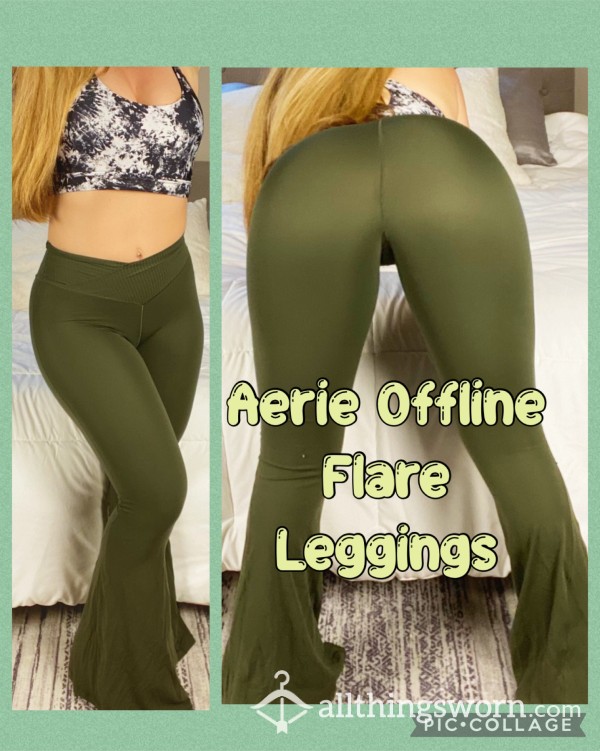 Aerie Offline Flare Leggings