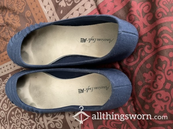 American Eagle Blue Flats