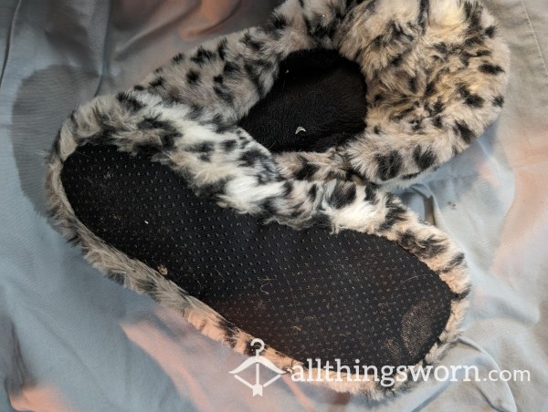 Animal Print Slippers