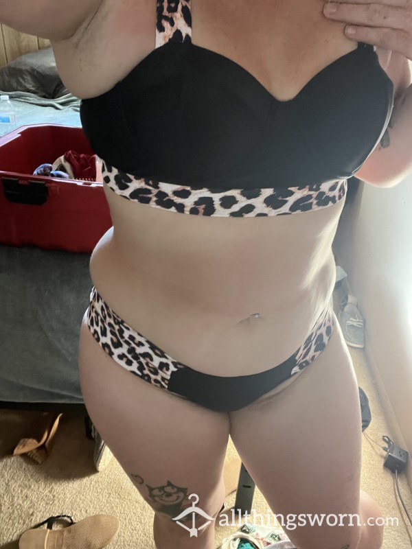 Animal Print Two Piece