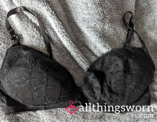 Ann Summers Black Lace Bra