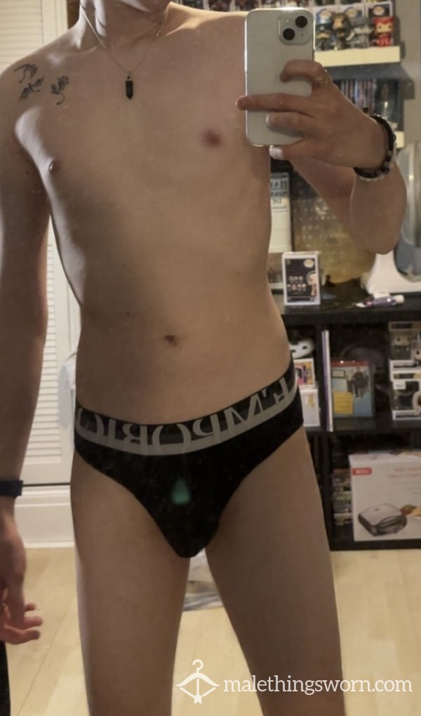 Armani Black Briefs