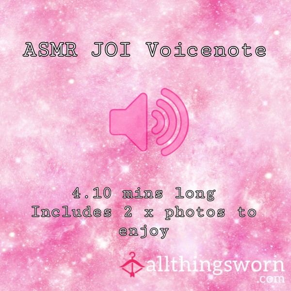 ASMR Whisper JOI Voicenote