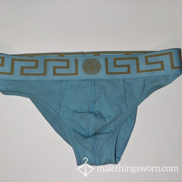 Baby Blue Versace Brief