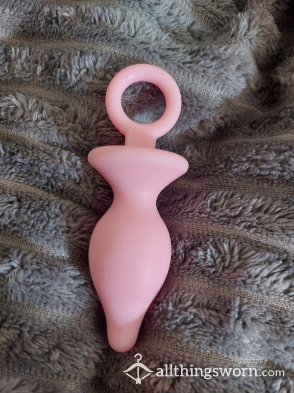 Baby Pink Bu*t Plug. Used Many Times