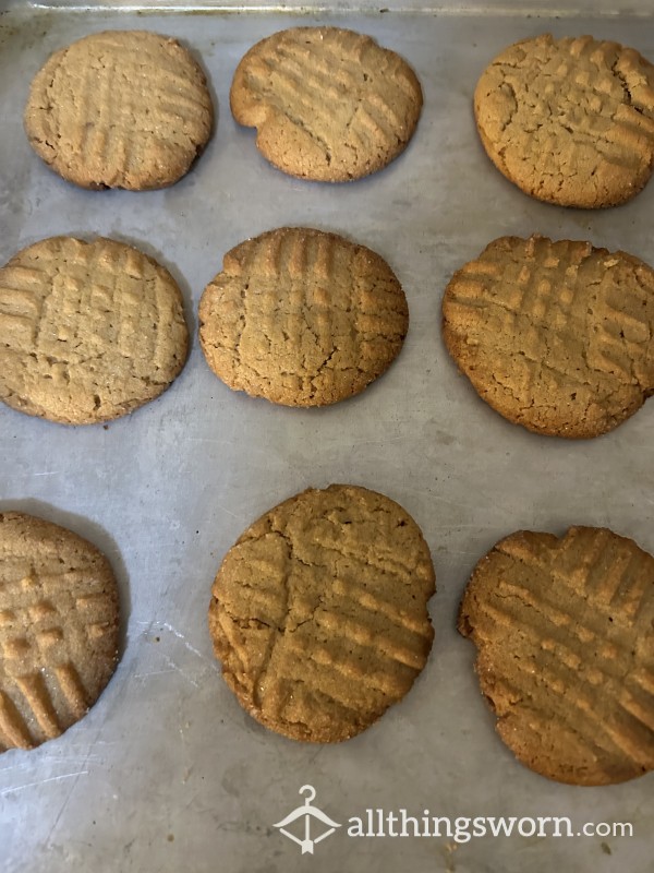 Baked Peanut Bu*ter Cookies