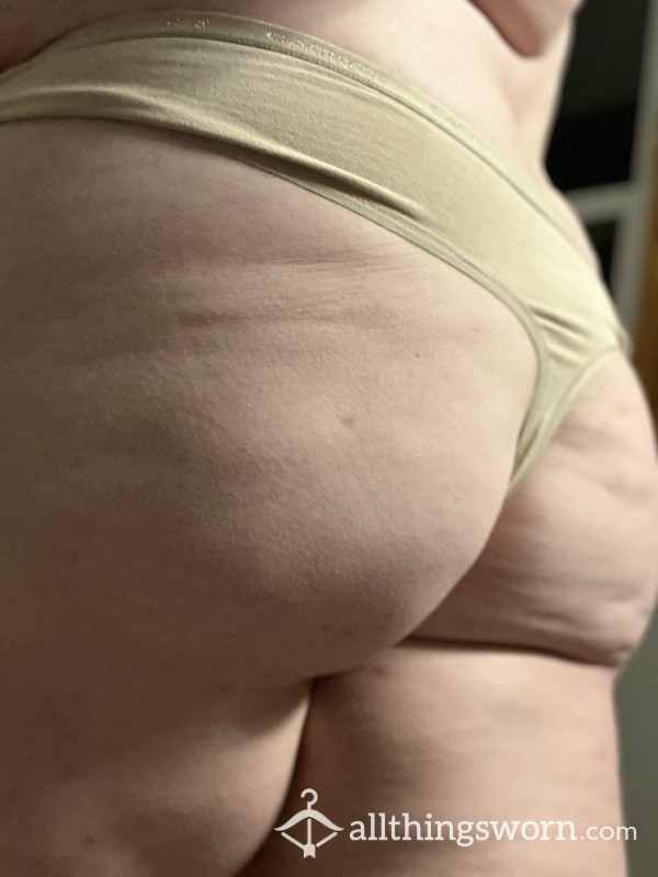 Basic Beige Thong 🧁