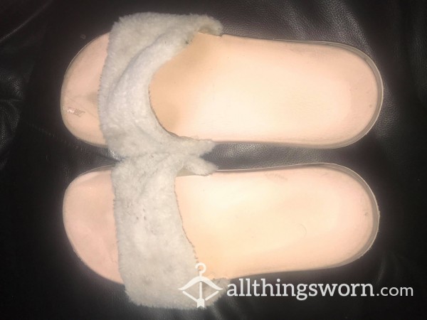 Beat Up Worn Slippers !