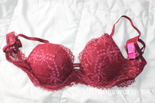 Beauty Burgundy Lace 38C LaSenza