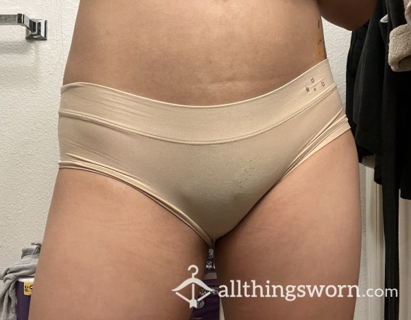 Beige Hipster Panties