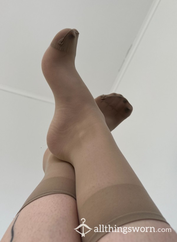 Beige/tan Nylon Sock❤️