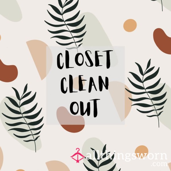 Bestie Closet Cleanout Bundles 🫣 Two Closets...One Order