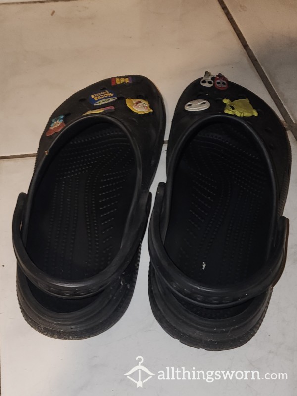 Black 3 Year Old Croc