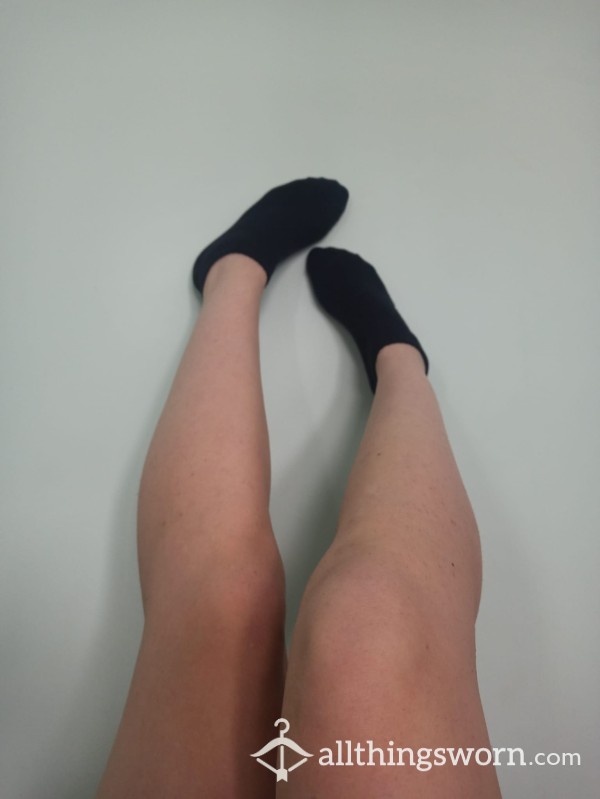 Black Ankle Length Socks