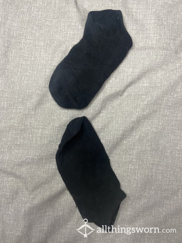 Black Ankle Socks