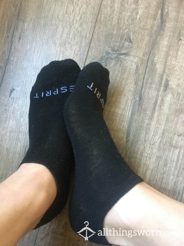 Black Ankle Socks