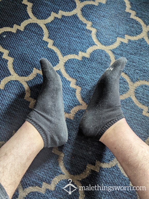 Black Ankle Socks