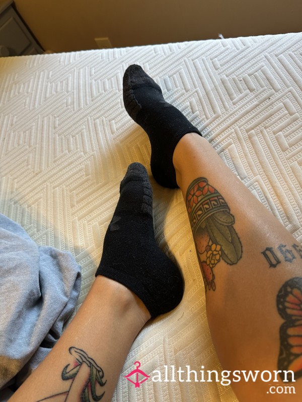 Black Ankle Socks