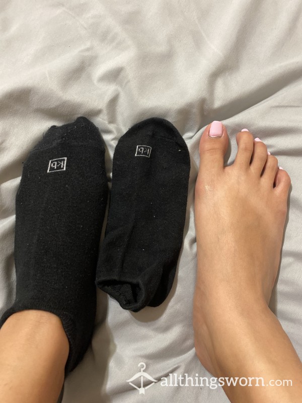 Black Ankle Socks