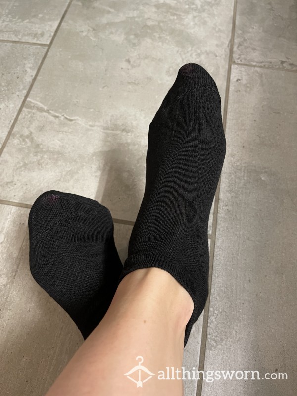 Black Ankle Socks