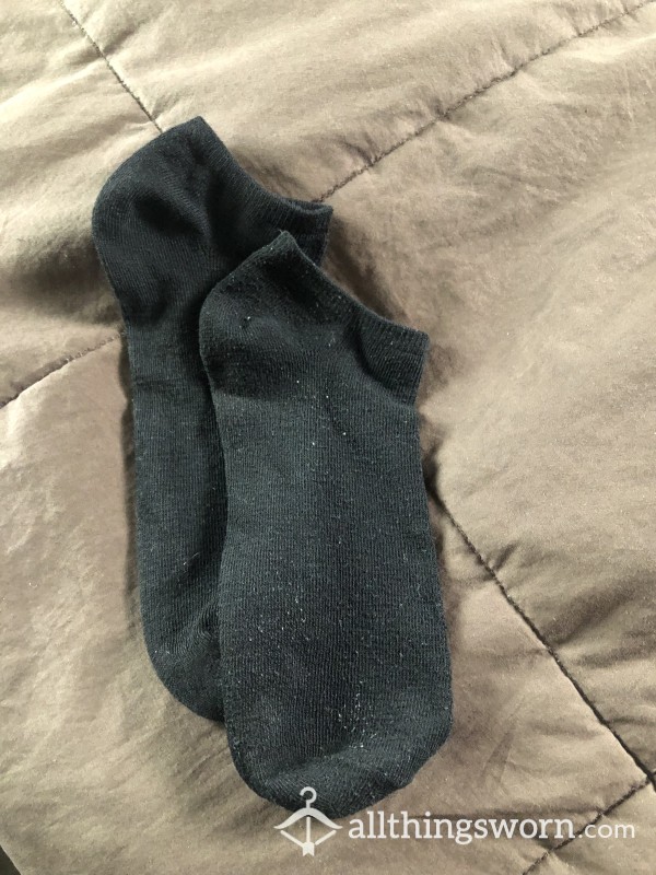 Black Ankle Socks