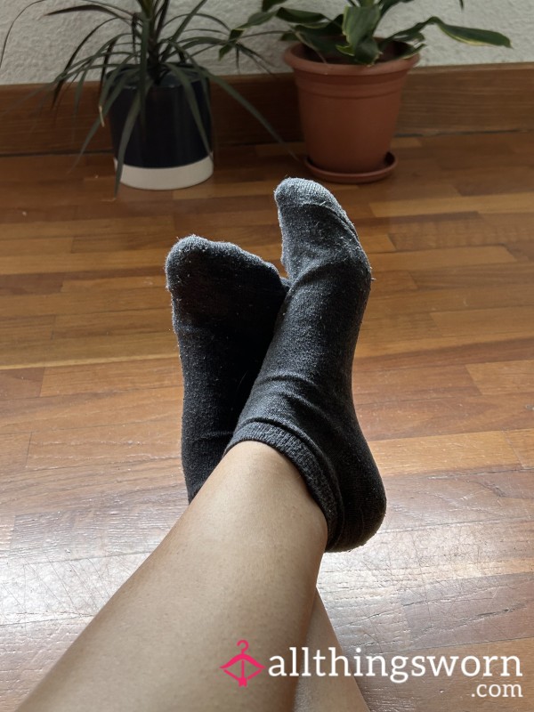 Black Ankle Socks