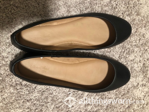 Black Ballet Flats